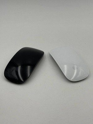 Apple Magic Mouse Lot of 2 A3204 USB-C & A1657 Lightning White Black