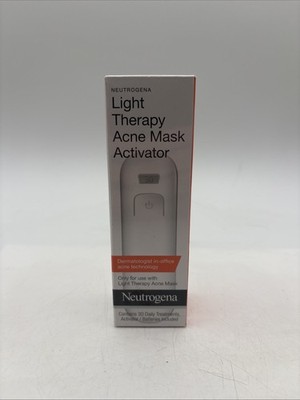 Light Therapy Acne Mask Activator 30 TREATMENTS New Sealed Activator Only