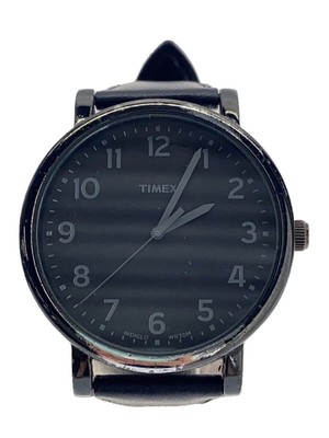 Timex Useful/Quarzuhr/Analog/Leder/Blk/Blk//Cr2016 Cell
