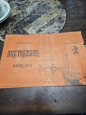 Lionel Barrymore 1965 Art Prints 4 Dinner Mats A Collrction Of Art Treaure