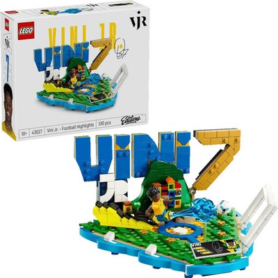 LEGO Editions Football 43027 Vini Jr.   Fußball-Highlights Klemmbausteine