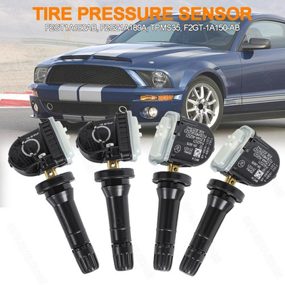 #ad 4Pcs For 2015 2016 2020 Ford F 150 Ford Edge Pressure Tire Sensor Monitor TPMS $29.59