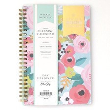 Blue Sky 2026 Weekly & Monthly Planner Calendar, 5"x8", Secret Garden Mint | ...