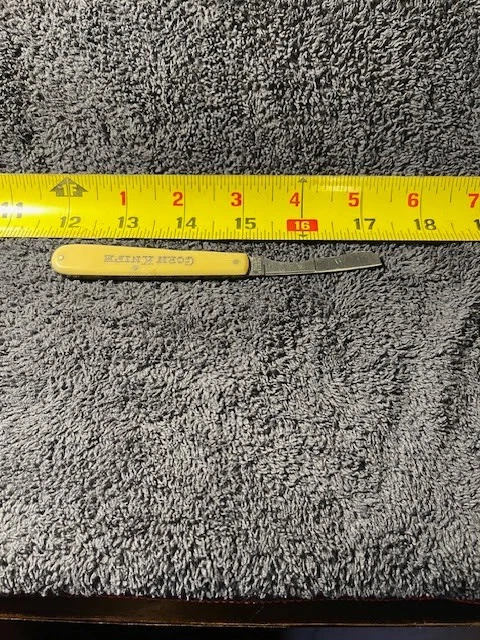 Wester Brothers 1965 - Cuchillo para maíz, excelente estado, con soporte de plástico Foto 4 de 4