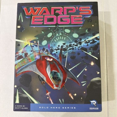 WARP S EDGE Solo Hero Series Board Game Sci Fi, NEW