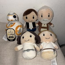 Hallmark Itty Bittys Star Wars Lot of 5 Plush Toys