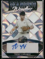2024 Leaf Metal Trent Caraway Diamond Wonders Auto Lava /25