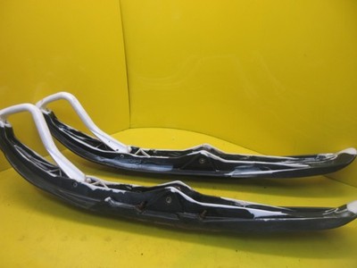 SKI-DOO SKIDOO MXZ 800 600 PILOT 5.7 DUAL RUN RUNNER SKIS SKI PAIR SET MARBLE