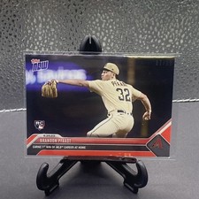 2023 Topps Now Brandon Pfaadt Rookie 1st MLB Career Win At Home Red #7/10