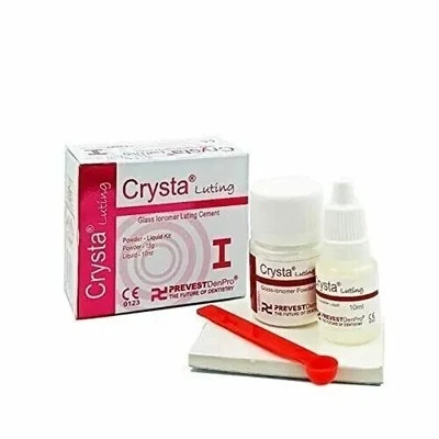 Prevest DenPro Crysta Tooth Repair Perm Dental luting Cement Cavity 30018 RED