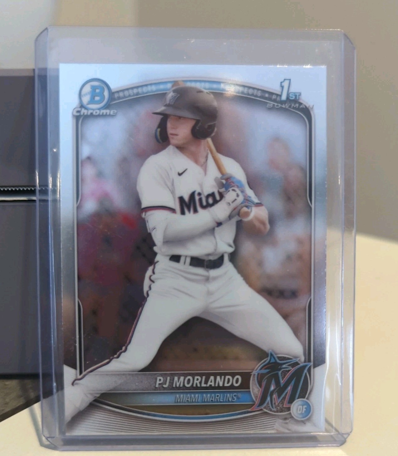 2025 Bowman PJ Morlando 1st Chrome Prospect #BCP-91 Marlins