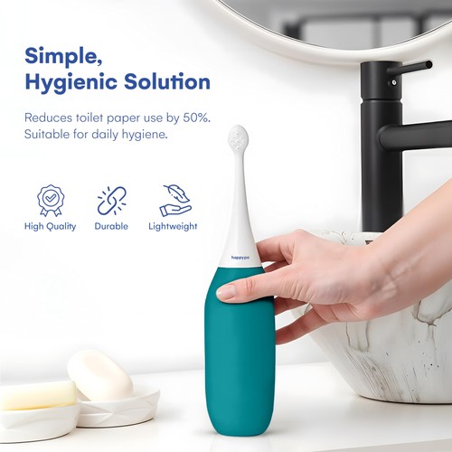The Original XL Butt Shower - Portable Bidet with 50% More Volume - The Easy-... - Picture 4 of 7