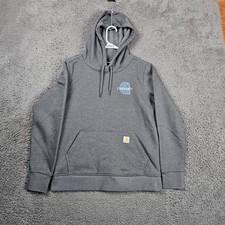 Carhartt Rain Defender Relaxed Fit Midweight Chest Graphic Hoodie Sweatshirt S