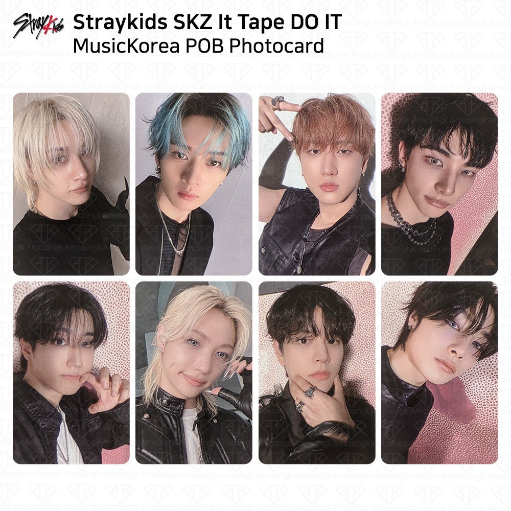 Stray Kids SKZ It Tape DO IT MusicKorea POB Photocard Bangchan