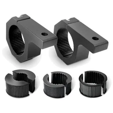2 Pack Mounting Bracket Kit LED Off Road Light Horizontal Bar Tube Clamp Roof...