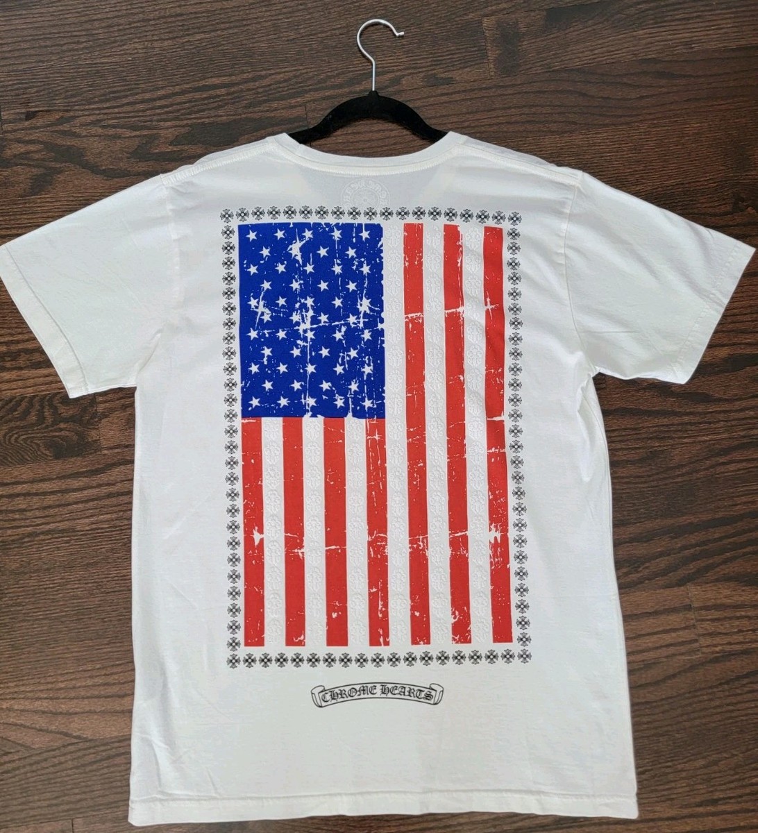 Chrome Hearts American Flag Dagger Tee, Worn Once | eBay