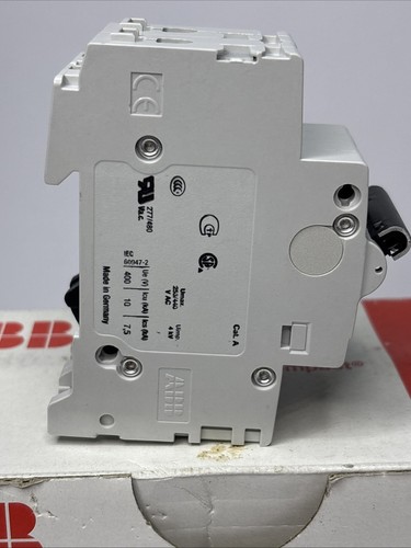 (5) ABB S202K2 2A 2-poliger Leitungsschutzschalter K-Kurve MCB HUTSCHIENENMONTAGE 277V NEU 📦 - Bild 6 von 19