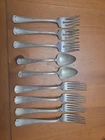 Gorham Etruscan Sterling Silver  Forks/spoon  – Lot of 9–  – Vintage