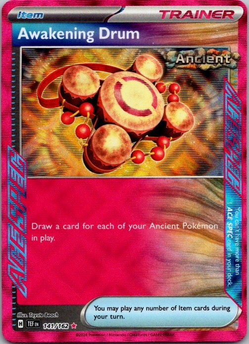 Awakening Drum ACE SPEC Rare SV05: Temporal Forces 141/162 NM