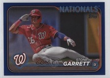 2024 Topps Series 1 Retail Royal Blue Stone Garrett #68 0st9