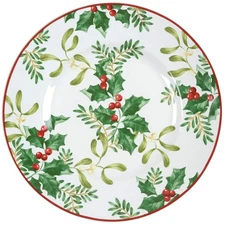 222 Fifth Christmas Foliage Salad Plate 10219924