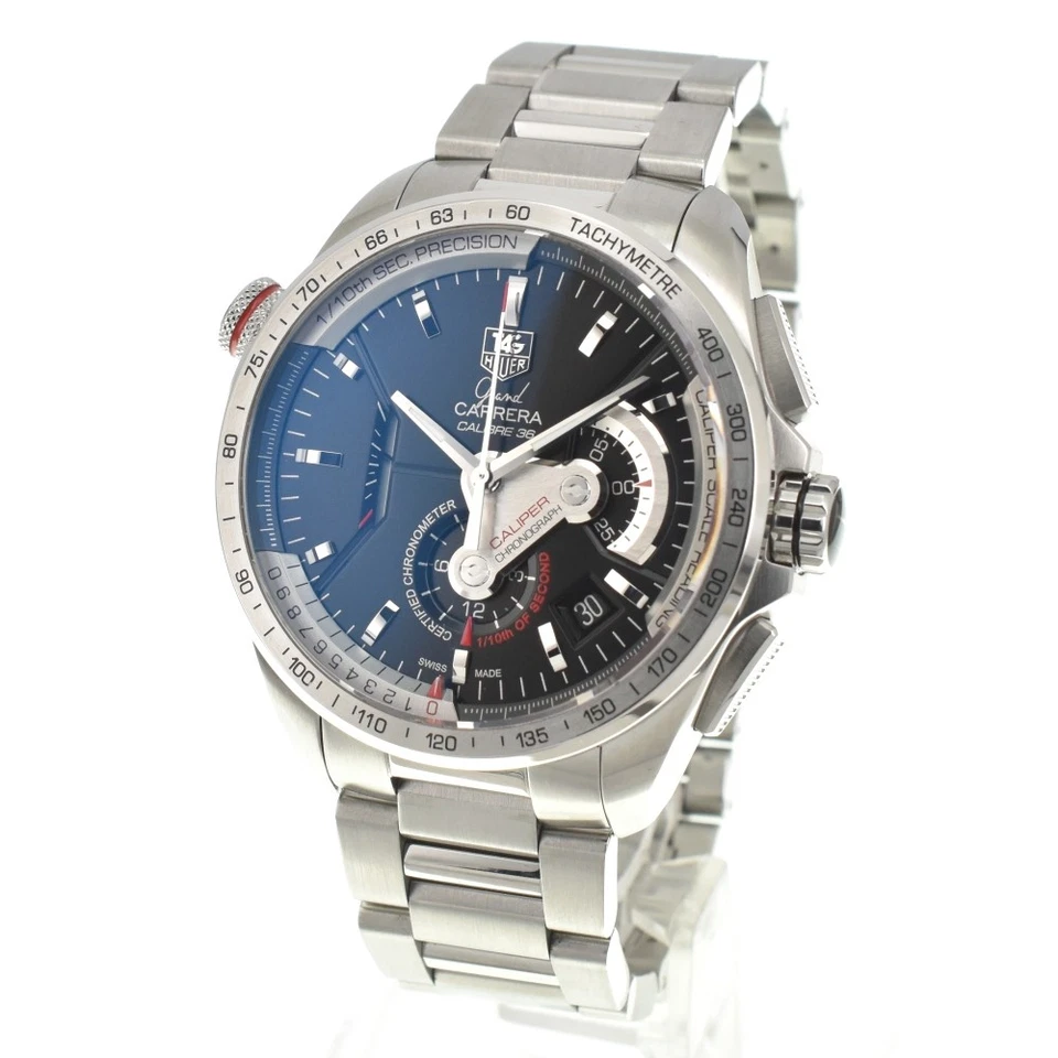 TAG HEUER Grand Carrera Caliber 36 CAV5115 Date Automatic Men's Watch B#141943 - Image 2 of 4