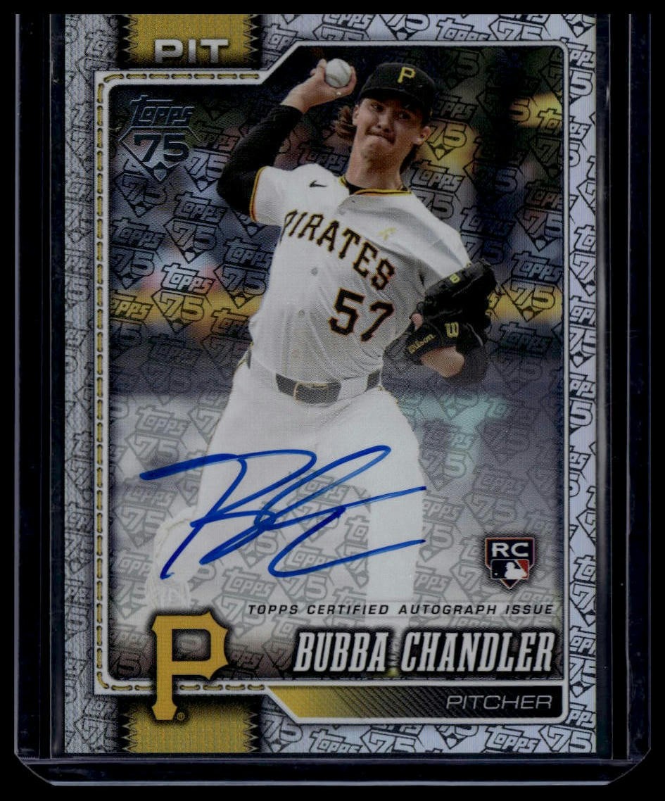 2026 Topps #283 Bubba Chandler Flagship Real One Autographs