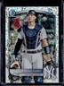 2025 Bowman Rafael Flores Chrome Speckle Refractor 1st Prospect #/299 Yankees