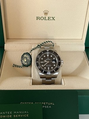 ROLEX Sea-Dweller 43 - Ref. 126600 - Full Set- 2020- Garantie bis 7/2026