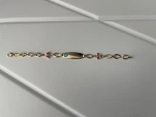toddler girl gold bracelet