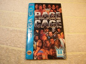 wwf rage in the cage sega cd cib