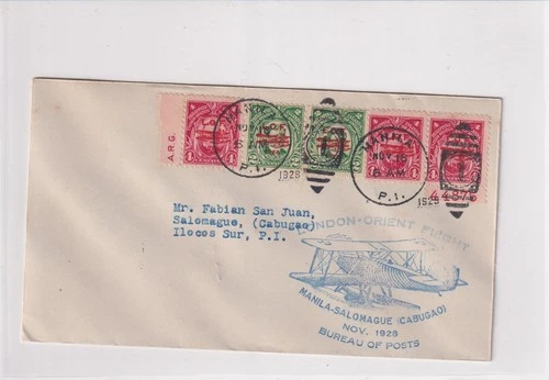 1928 1st Flight Manila to Cabugao, Philippines. (69941)