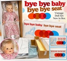 Vintage Bye Bye Baby Doll Bye Bye Seat Layette Set New in Box Unused