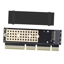 PCIE NVME Adapter, M.2 to PCIE Adapter with Heat Sink for M.2 NVME M-Key SSD