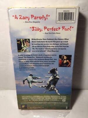 Kung Pow! Enter The Fist 20th Century FOX 2002 VHS Oedekerk VERY
