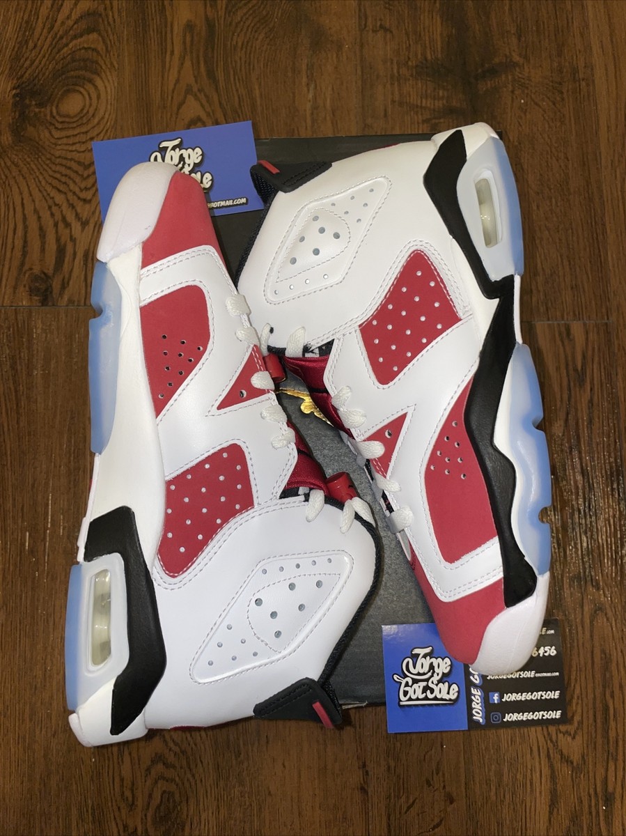 AIR JORDAN 6 RETRO GS 'CARMINE' 2021 | eBay