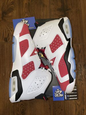 AIR JORDAN 6 RETRO GS 'CARMINE' 2021 | eBay