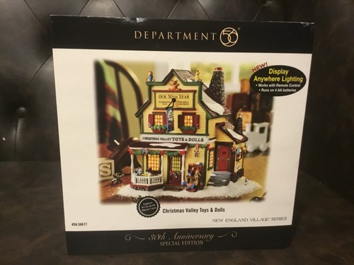 Dept 56, Christmas Valley Toys & Dolls, Limited to year of production. #56677