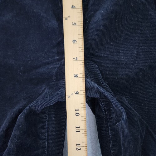 Talbots Pants Womens Size 10 Corduroy Black Signature Boot Cut Pockets - Picture 8 of 17