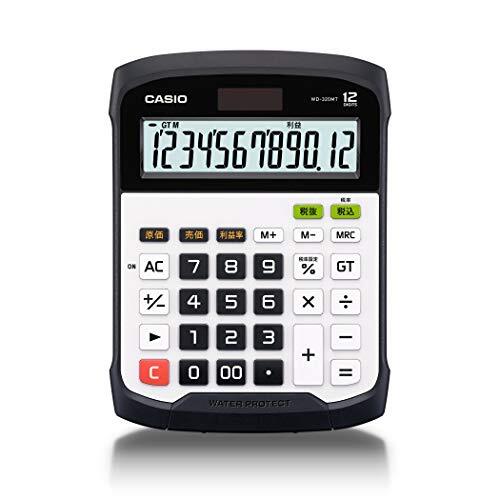 CASIO Waterproof And Dustproof Desk Calculator, 12 Digits, WD-320MT-N - Picture 3 of 6