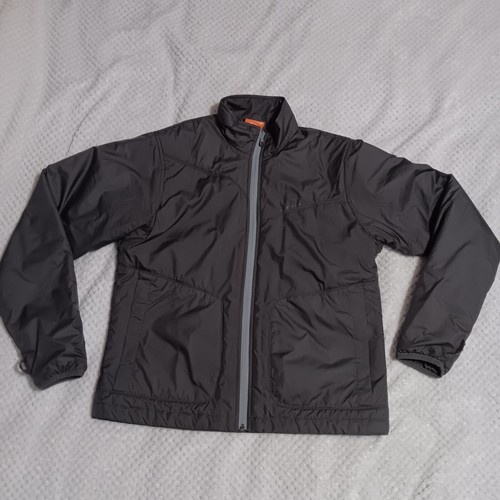 Merrell Jacket Womens Large Long Sleeve Green /Gray Softshell Full Zip &Pockets