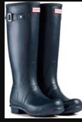 Hunter Original Tall Matte Boots W23499- Size 4 MALE/ 5 FEMALE