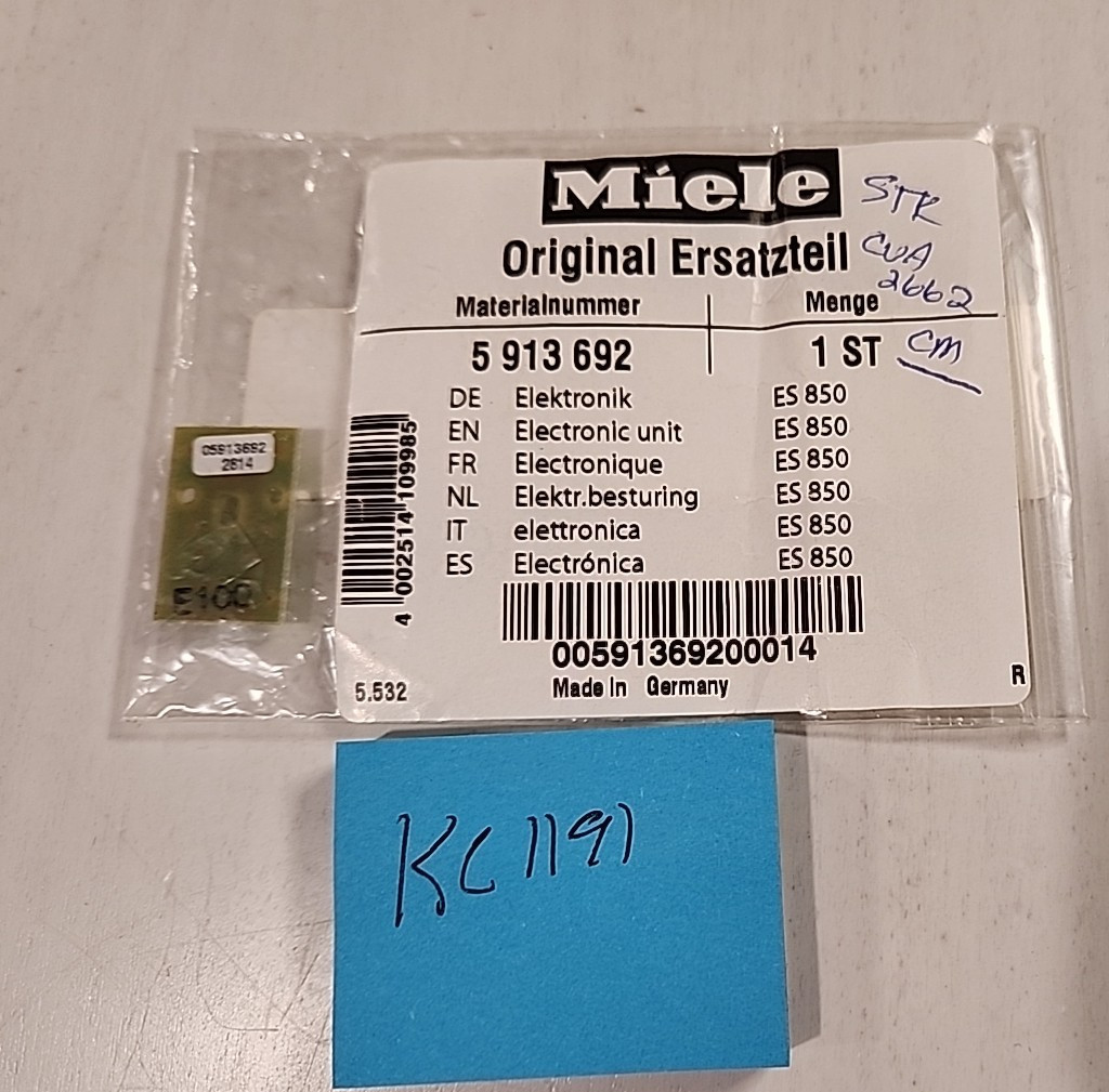 Miele Coffee Machine Electronic Unit Replacement Part 5913692 059136923216 OEM