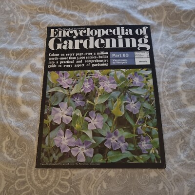 Marshall Cavendish Encyclopedia Of Gardening Mag Part 83 Vaccinium To Weigela