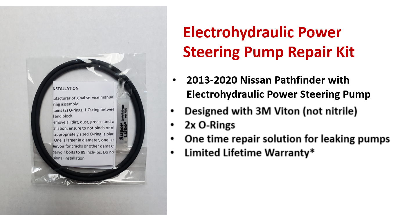 For 20132020 Nissan Pathfinder EHPS Power Steering Pump ORing Repair