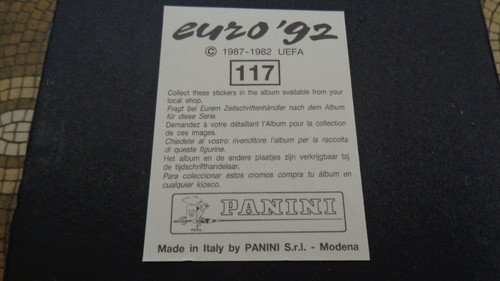 PANINI FOOT EURO 92 SWEDEN Complete your Set with stickers fresh from pack - 第 25/59 張圖片