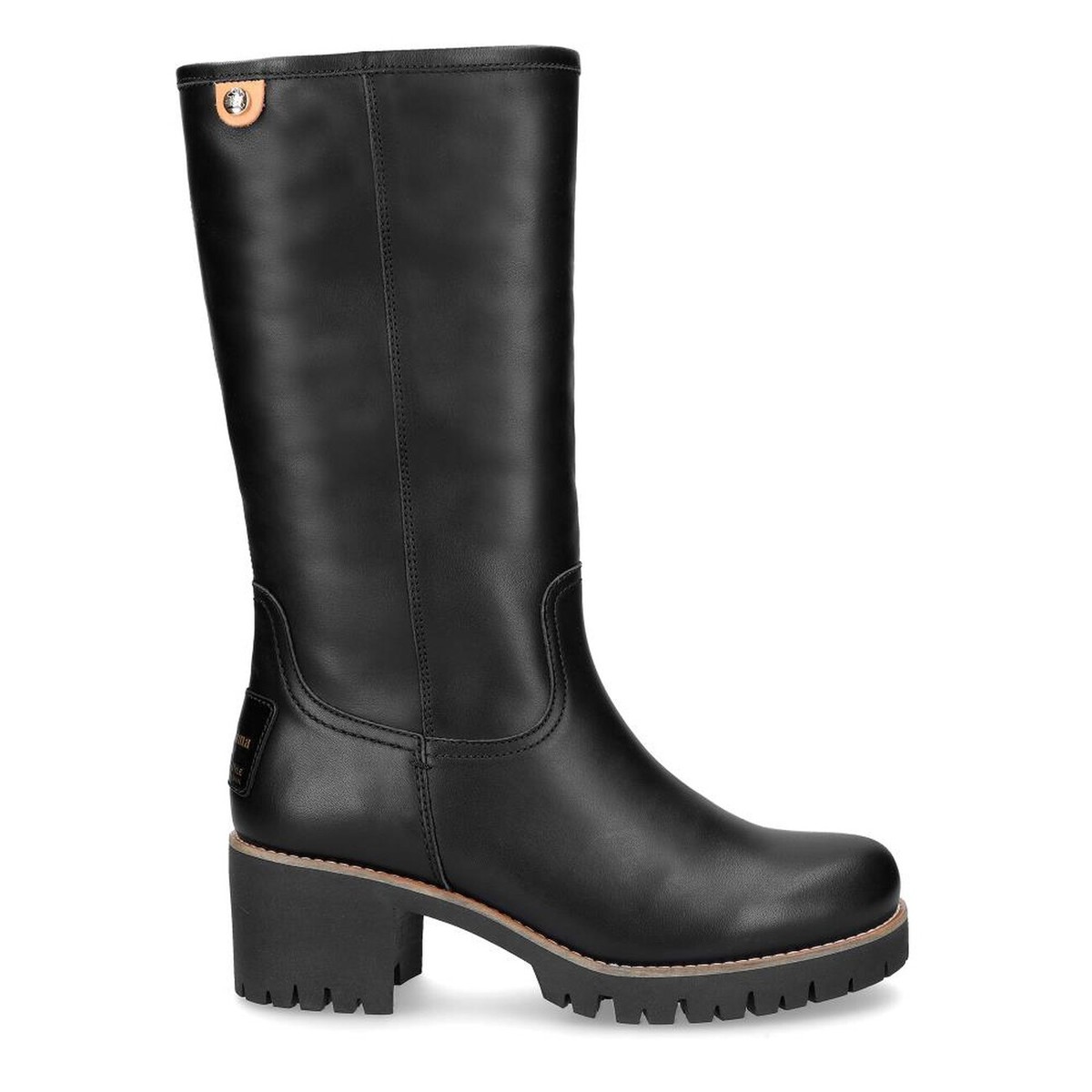 Panama Jack Patricia Igloo Travel Hochschaft Stiefel Boot schwarz  Lammfellfutter