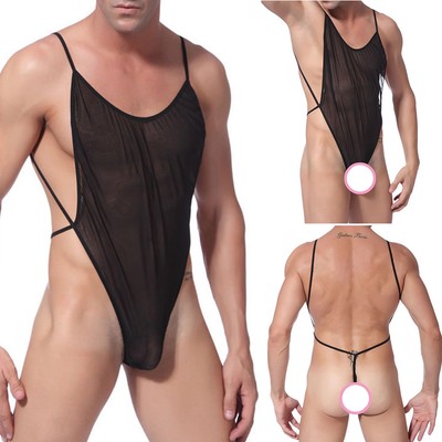 mens thong bodysuit