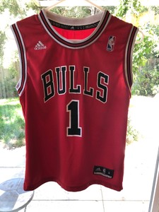 derrick rose bulls jersey ebay