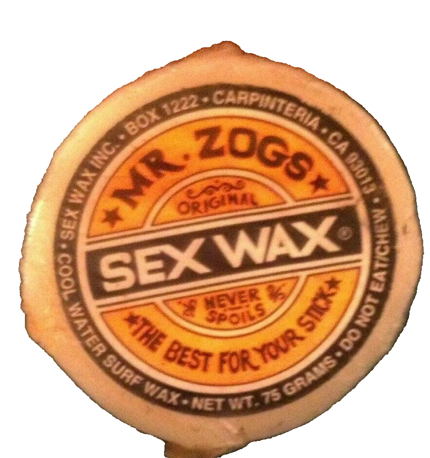 Mr. Zogs Sex Wax Original Never Spoils Cool Water Surf Wax